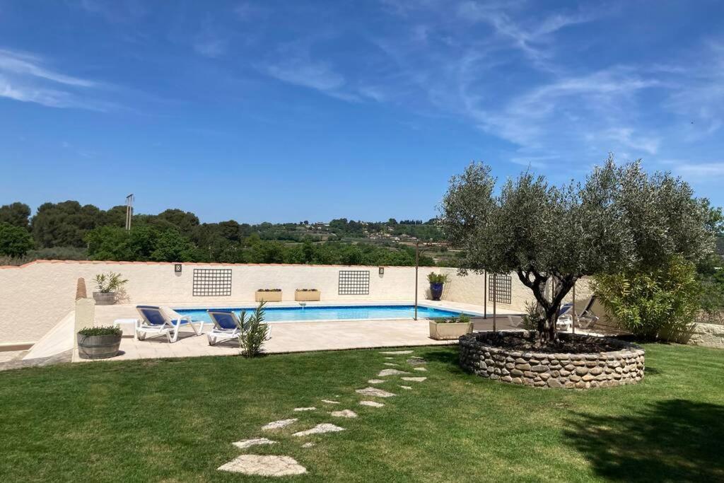 Le Clos Des Pins, Vue Mont Ventoux Roaix ภายนอก รูปภาพ