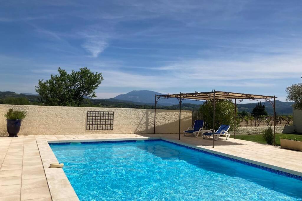 Le Clos Des Pins, Vue Mont Ventoux Roaix ภายนอก รูปภาพ
